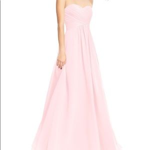Azazie bridesmaid dress - Yazmin, Blushing Pink